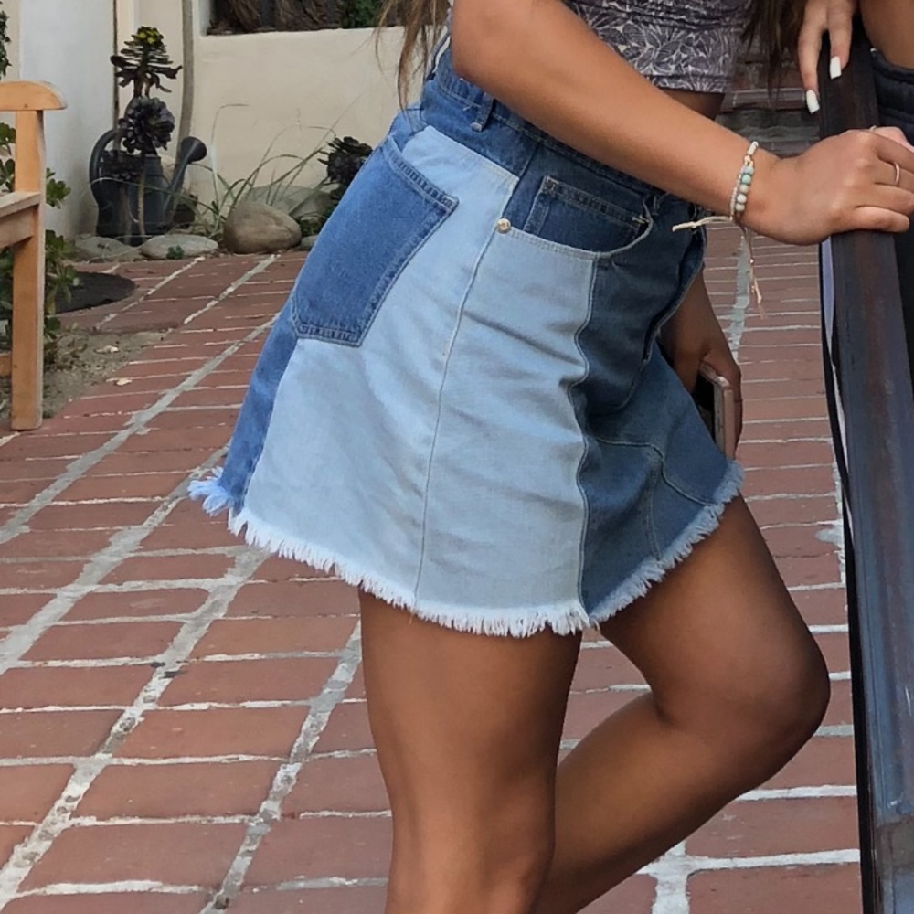 Denim Skirt